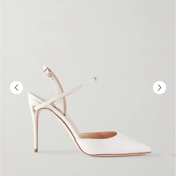 JENNIFER CHAMANDI Vittorio 105 leather slingback pumps, size 36 - Picture 2 of 8